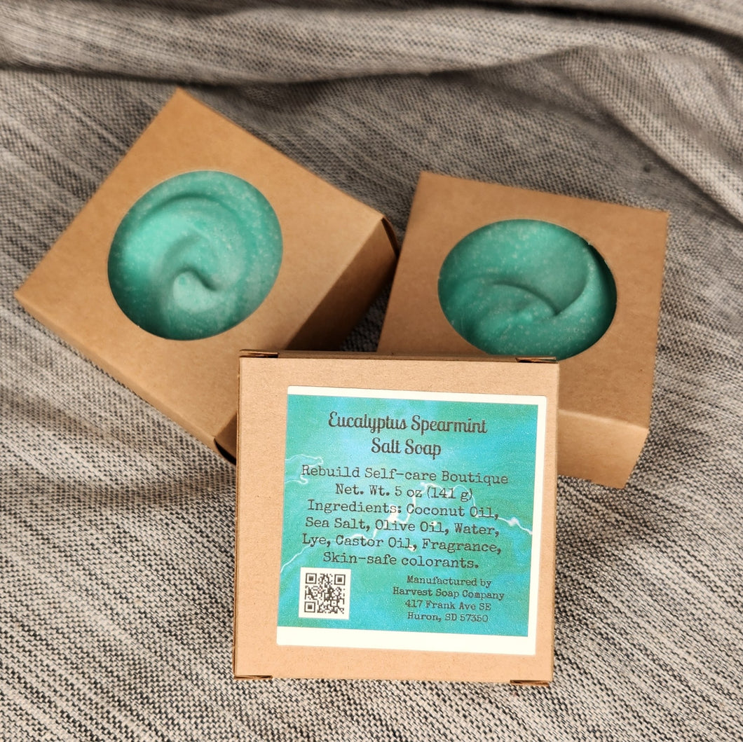 Eucalyptus Spearmint Salt Soap