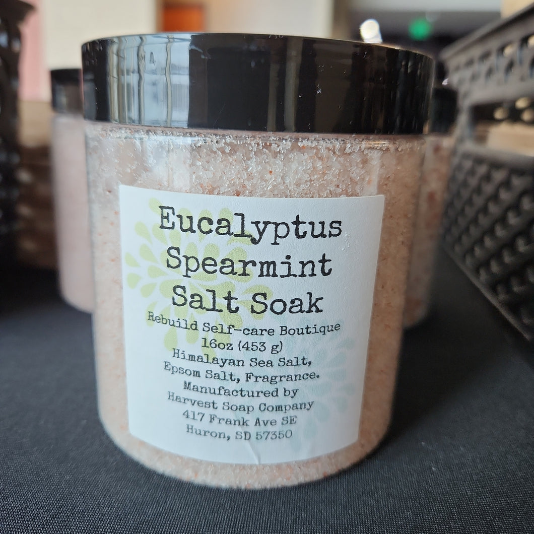 Eucalyptus Spearmint Epsom Salt Soak