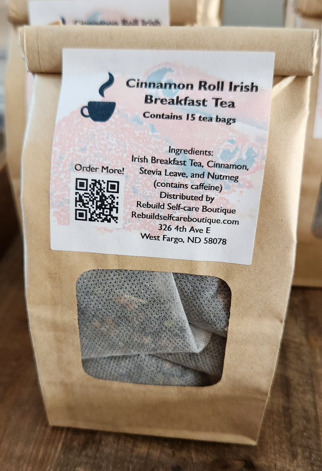 Cinnamon Roll Irish Breakfast Tea